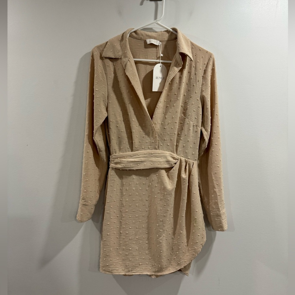 NWT Rumer Anissa Shirt Dress Size XS‎